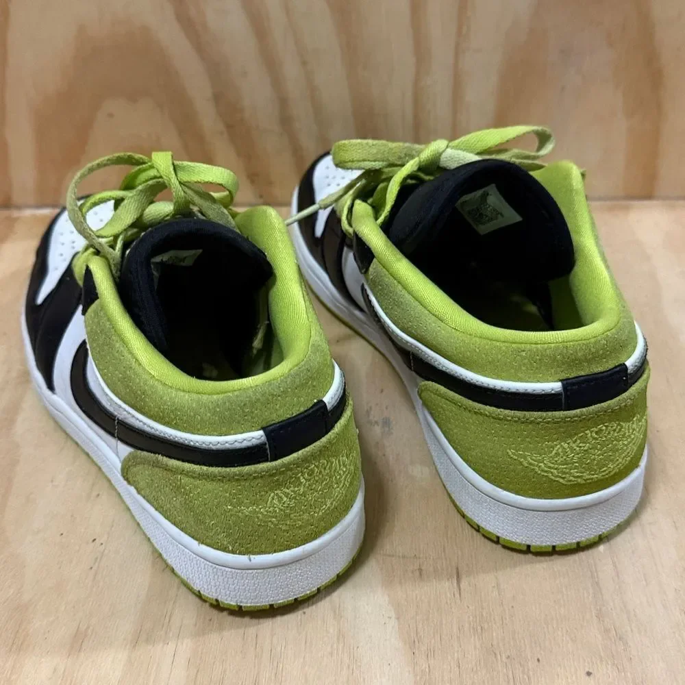2020 Nike Air Jordan 1 Low SE Black/Black-Cyber-White Size 8 1/2 Men’s